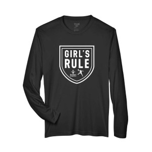 GIRLS RULE - CHANDAIL EN POLYESTER À MANCHES LONGUES