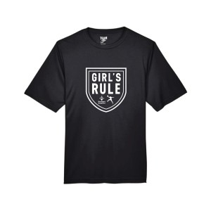 GIRLS RULE - T-SHIRT EN POLYESTER